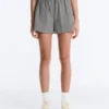 Shorts en mélange de lyocell à carreaux vichy Shorts en mélange de lyocell à carreaux vichy