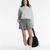 Shorts en mélange de lyocell à carreaux vichy Shorts en mélange de lyocell à carreaux vichy