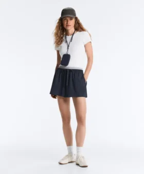 Shorts en piqué de coton à fines rayures Shorts en piqué de coton à fines rayures
