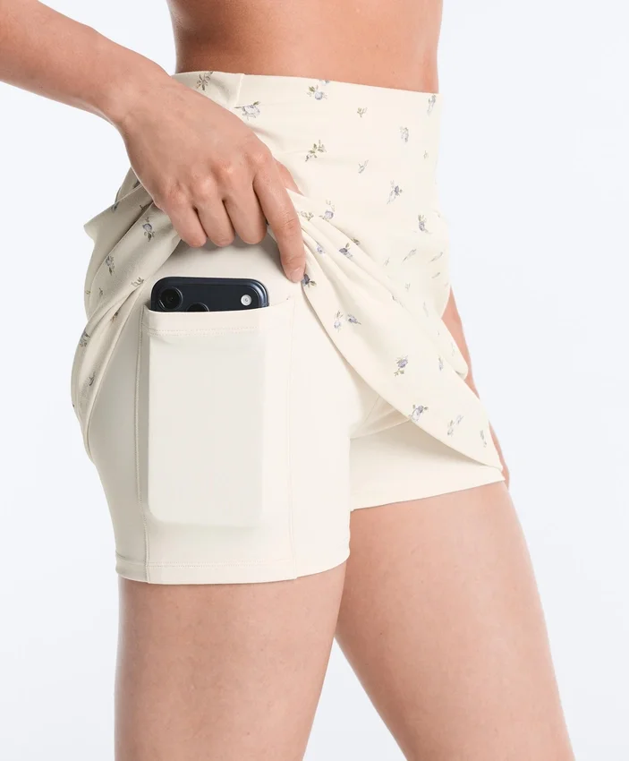 Shorts à imprimé floral Evermove à taille haute Shorts à imprimé floral Evermove à taille haute