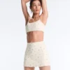Shorts à imprimé floral Evermove à taille haute Shorts à imprimé floral Evermove à taille haute