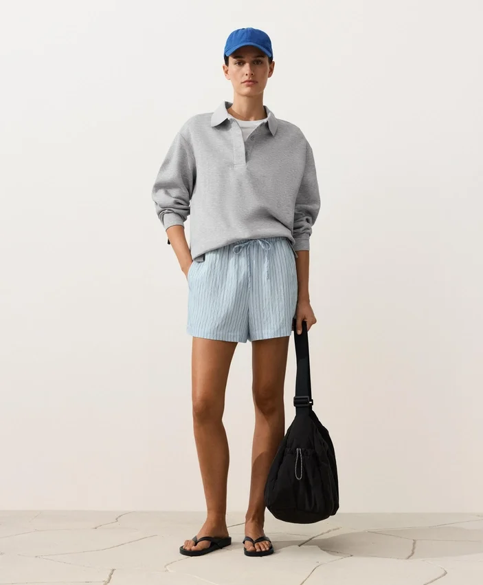 Shorts rayés Shorts rayés