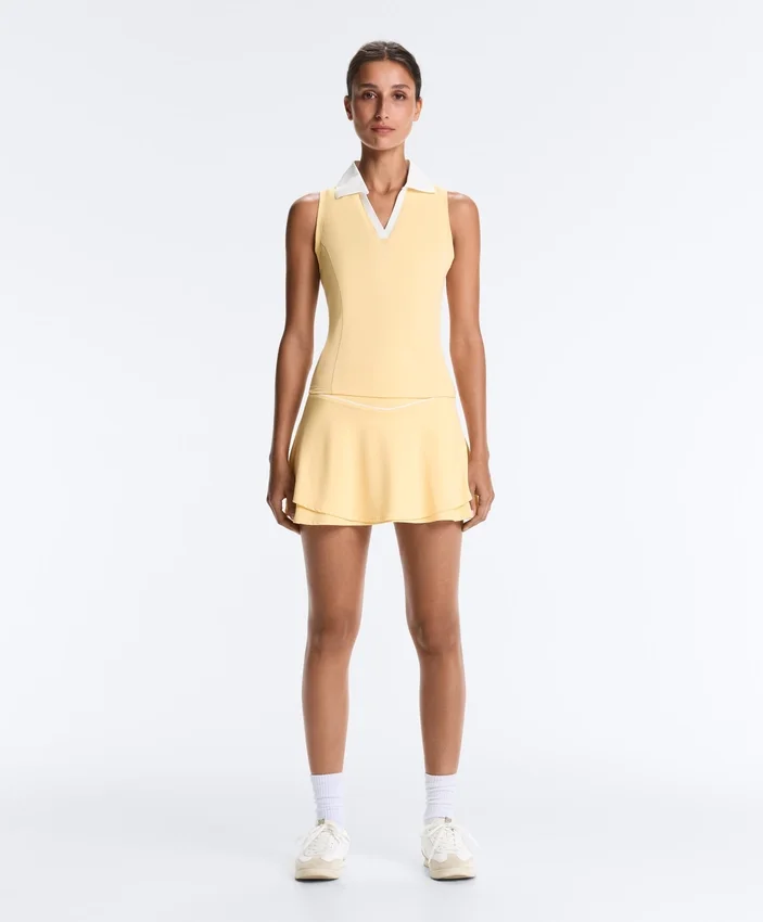 Chemise sans manches Comfortlux à contraste Chemise sans manches Comfortlux à contraste
