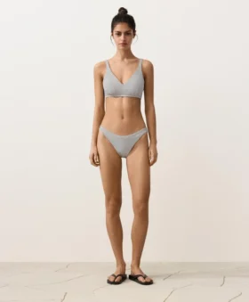 Slip culotte U à couverture moyenne en jacquard à pois
