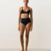 Slip de bikini taille haute sculptant