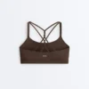 Soutien-gorge de sport Comfortlux à maintien léger avec bretelles croisées Soutien-gorge de sport Comfortlux à maintien léger avec bretelles croisées