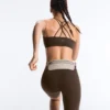 Soutien-gorge de sport Comfortlux à maintien léger avec bretelles croisées Soutien-gorge de sport Comfortlux à maintien léger avec bretelles croisées