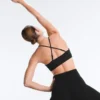 Soutien-gorge de sport Comfortlux à maintien léger avec bretelles croisées Soutien-gorge de sport Comfortlux à maintien léger avec bretelles croisées