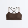 Soutien-gorge de sport Comfortlux à maintien léger avec bretelles croisées Soutien-gorge de sport Comfortlux à maintien léger avec bretelles croisées