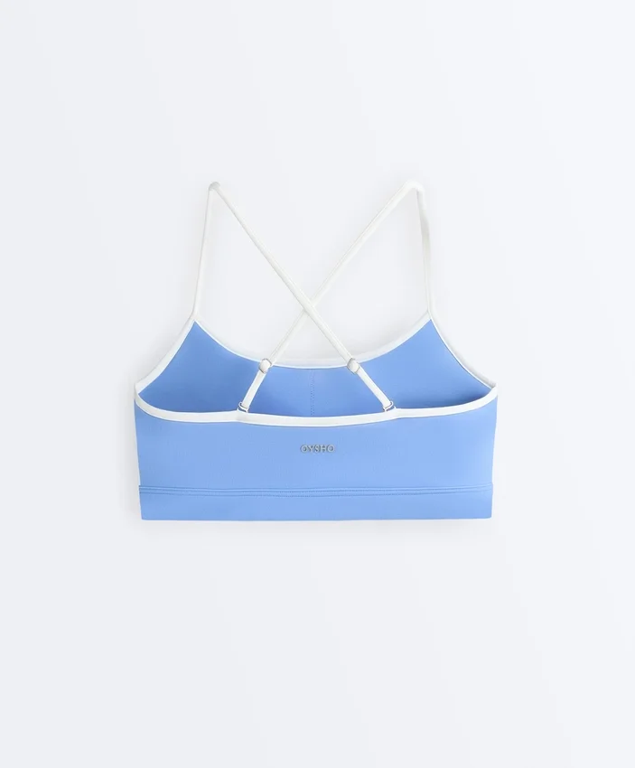 Soutien-gorge de sport Comfortlux à maintien léger avec passepoil Soutien-gorge de sport Comfortlux à maintien léger avec passepoil