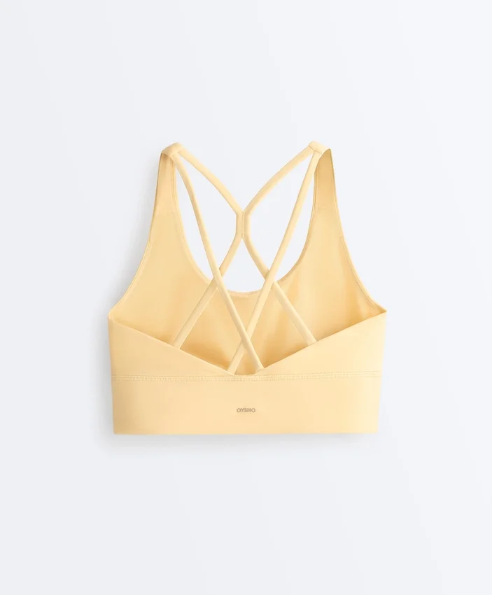 Soutien-gorge de sport Comfortlux à maintien moyen avec bonnets Soutien-gorge de sport Comfortlux à maintien moyen avec bonnets