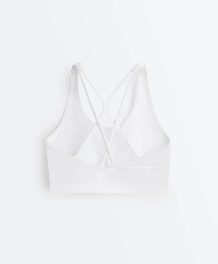 Soutien-gorge de sport Comfortlux à maintien moyen avec bonnets Soutien-gorge de sport Comfortlux à maintien moyen avec bonnets