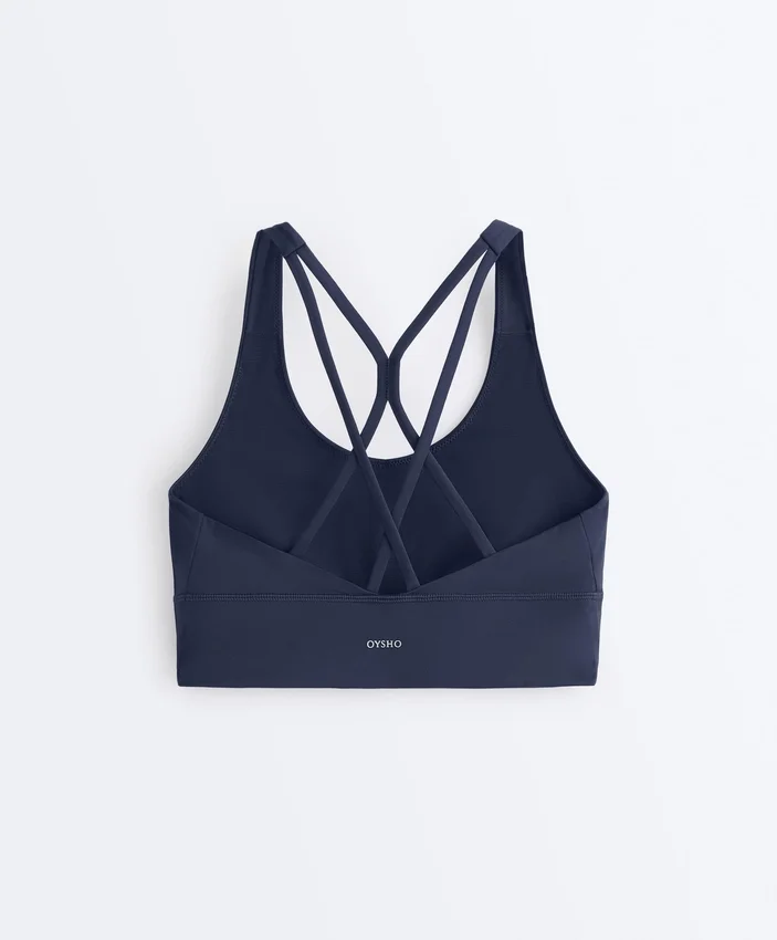 Soutien-gorge de sport Comfortlux à maintien moyen avec bonnets Soutien-gorge de sport Comfortlux à maintien moyen avec bonnets