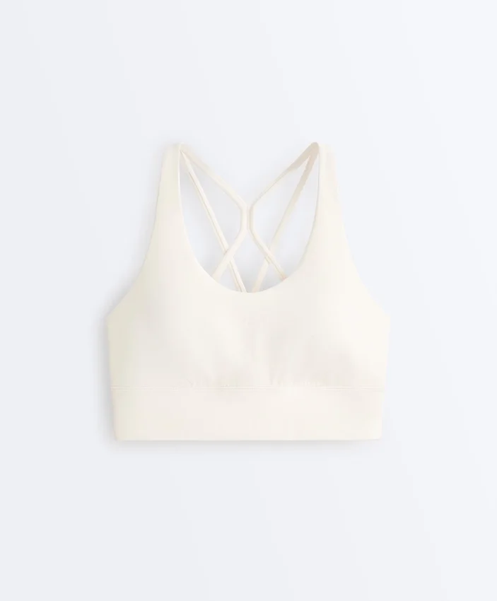 Soutien-gorge de sport Comfortlux à maintien moyen avec bonnets Soutien-gorge de sport Comfortlux à maintien moyen avec bonnets