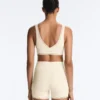 Soutien-gorge de sport Comfortlux à maintien moyen avec ourlet ajouré Soutien-gorge de sport Comfortlux à maintien moyen avec ourlet ajouré