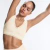 Soutien-gorge de sport Comfortlux à maintien moyen avec ourlet ajouré Soutien-gorge de sport Comfortlux à maintien moyen avec ourlet ajouré