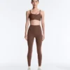 Soutien-gorge de sport Comfortlux à soutien moyen et plissé Soutien-gorge de sport Comfortlux à soutien moyen et plissé