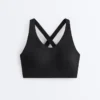 Soutien-gorge de sport compressif à dos croisé offrant un maintien ferme Soutien-gorge de sport compressif à dos croisé offrant un maintien ferme
