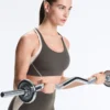 Soutien-gorge de sport compressif à maintien ferme et détails réfléchissants Soutien-gorge de sport compressif à maintien ferme et détails réfléchissants
