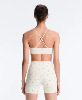 Soutien-gorge de sport Evermove à maintien léger et imprimé floral