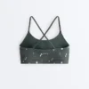 Soutien-gorge de sport Evermove à maintien léger et imprimé floral Soutien-gorge de sport Evermove à maintien léger et imprimé floral