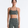 Soutien-gorge de sport Evermove à maintien léger et imprimé floral Soutien-gorge de sport Evermove à maintien léger et imprimé floral