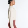 Sweat-shirt à col polo croisé en modal Soft Touch Sweat-shirt à col polo croisé en modal Soft Touch