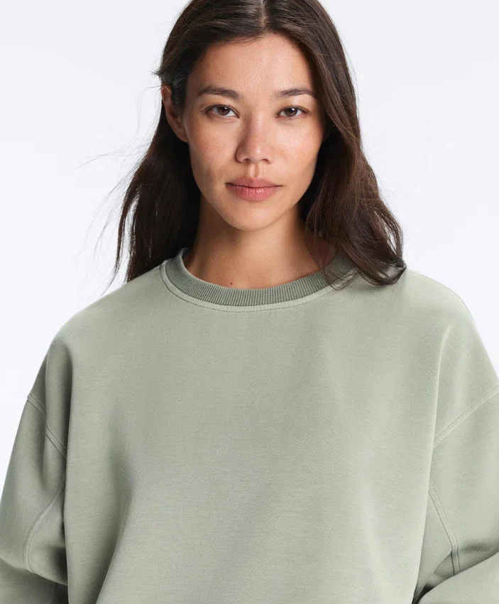 Sweat-shirt à col rond Soft Touch avec modal Sweat-shirt à col rond Soft Touch avec modal