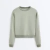 Sweat-shirt à col rond Soft Touch avec modal Sweat-shirt à col rond Soft Touch avec modal