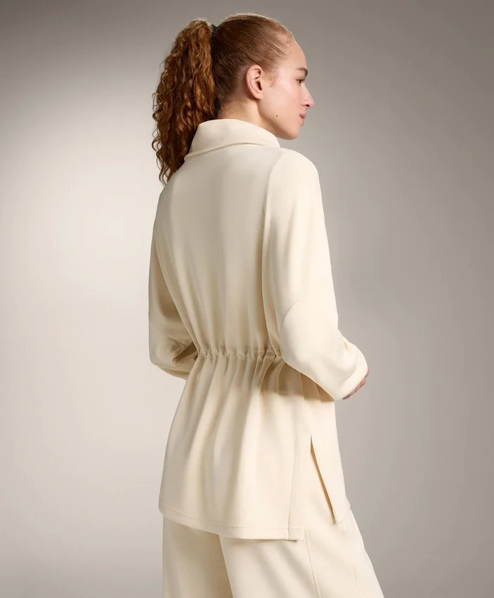 Sweat-shirt à demi-fermeture éclair en modal Soft Touch Sweat-shirt à demi-fermeture éclair en modal Soft Touch