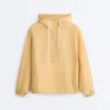 Sweat-shirt à demi-zip avec poche avant, mélange de lyocell et 24 % de lin Sweat-shirt à demi-zip avec poche avant, mélange de lyocell et 24 % de lin