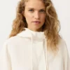 Sweat-shirt à demi-zip avec poche avant, mélange de lyocell et 24 % de lin Sweat-shirt à demi-zip avec poche avant, mélange de lyocell et 24 % de lin