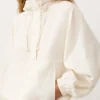 Sweat-shirt à demi-zip avec poche avant, mélange de lyocell et 24 % de lin Sweat-shirt à demi-zip avec poche avant, mélange de lyocell et 24 % de lin