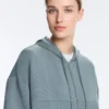 Sweat-shirt en modal Soft Touch au toucher avec col et poignets côtelés Sweat-shirt en modal Soft Touch au toucher avec col et poignets côtelés
