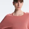 Sweat-shirt en modal Soft Touch au toucher à col bateau Sweat-shirt en modal Soft Touch au toucher à col bateau