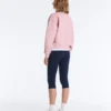 Sweat-shirt en piqué à col montant et fermeture éclair, avec coton Sweat-shirt en piqué à col montant et fermeture éclair, avec coton