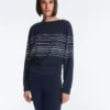 Sweat-shirt à rayures marinières Soft Touch en modal Sweat-shirt à rayures marinières Soft Touch en modal