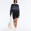 Sweat-shirt à rayures marinières Soft Touch en modal Sweat-shirt à rayures marinières Soft Touch en modal