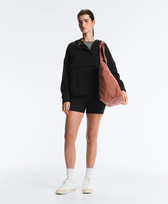 Sweat-shirt zippé en modal Soft Touch au toucher Sweat-shirt zippé en modal Soft Touch au toucher