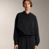Sweats à capuche ample en modal brossé Sweats à capuche ample en modal brossé