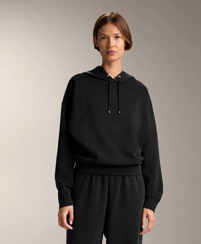 Sweats à capuche ample en modal brossé Sweats à capuche ample en modal brossé