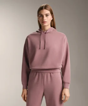 Sweats à capuche ample en modal brossé Sweats à capuche ample en modal brossé