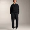 Sweats à capuche ample en modal brossé Sweats à capuche ample en modal brossé
