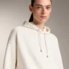 Sweats à capuche ample en modal brossé Sweats à capuche ample en modal brossé