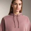 Sweats à capuche ample en modal brossé Sweats à capuche ample en modal brossé