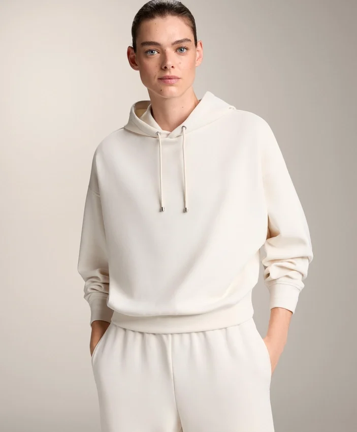 Sweats à capuche ample en modal brossé Sweats à capuche ample en modal brossé