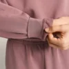 Sweats à capuche ample en modal brossé Sweats à capuche ample en modal brossé