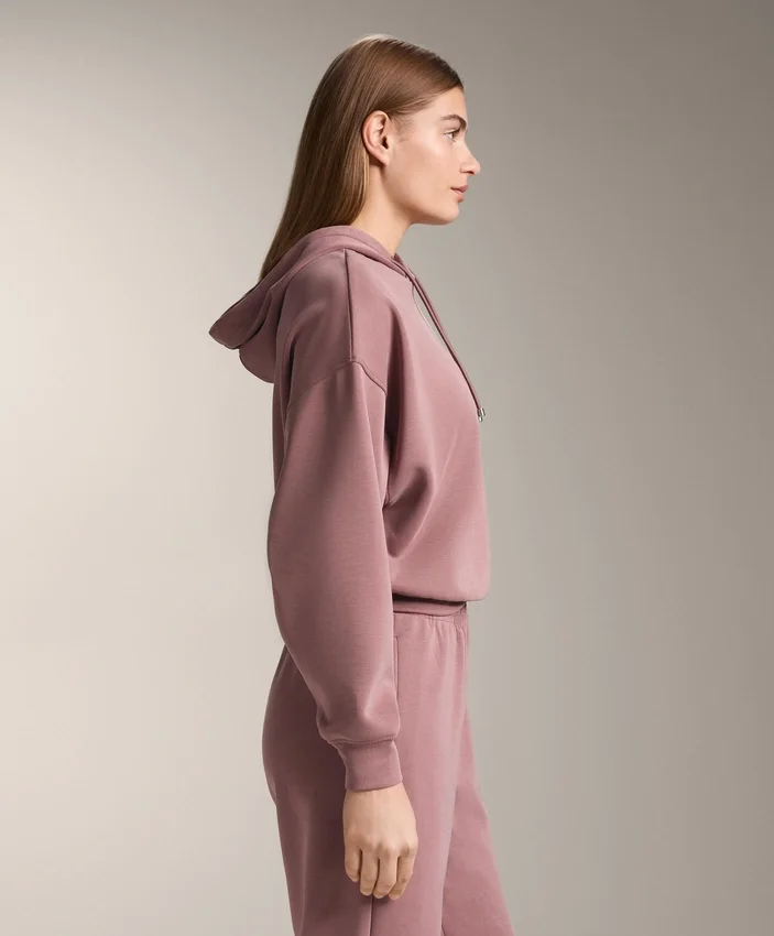 Sweats à capuche ample en modal brossé Sweats à capuche ample en modal brossé