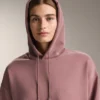 Sweats à capuche ample en modal brossé Sweats à capuche ample en modal brossé