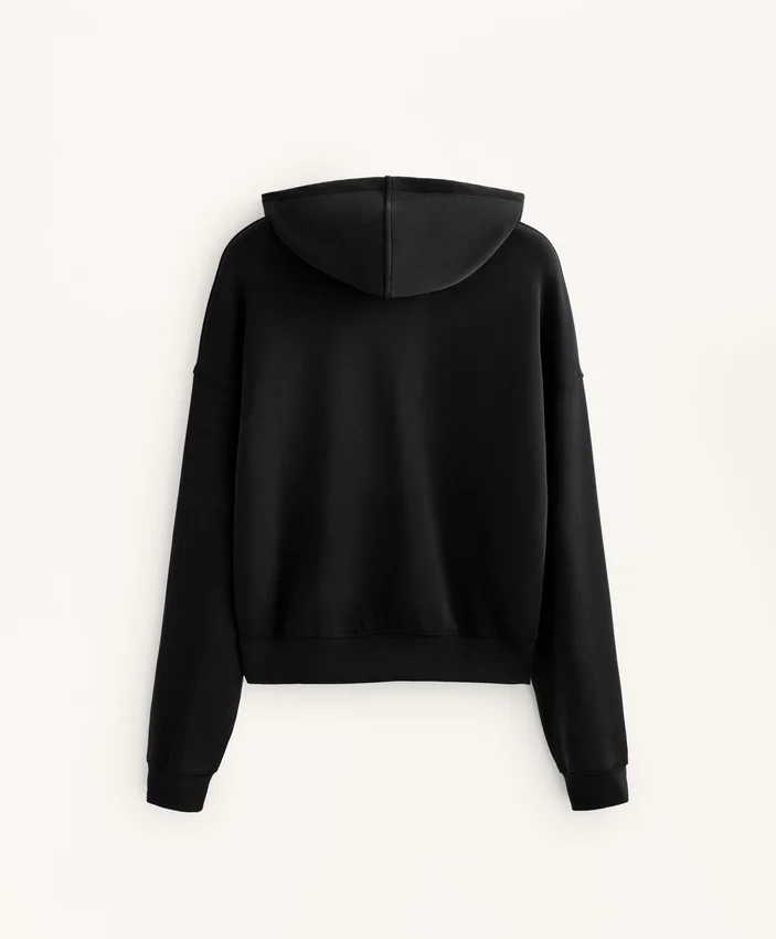 Sweats à capuche ample en modal brossé Sweats à capuche ample en modal brossé